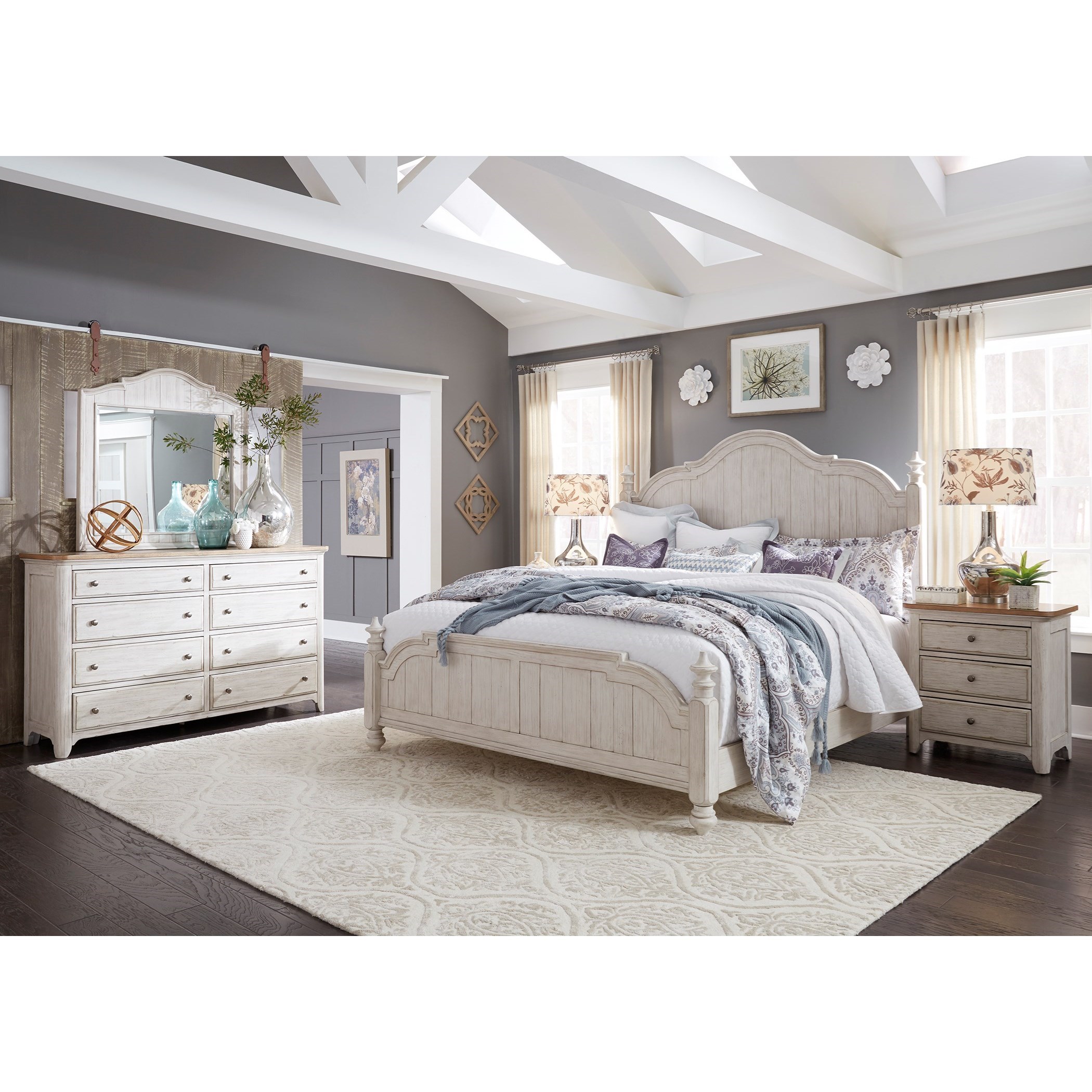Farmhouse reimagined store dining set